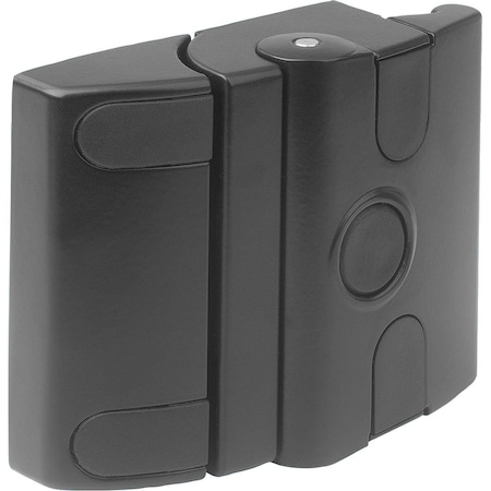 Kipp Snap Lock Form:A, Aluminum Black, Bn=8/10 K1496.100561